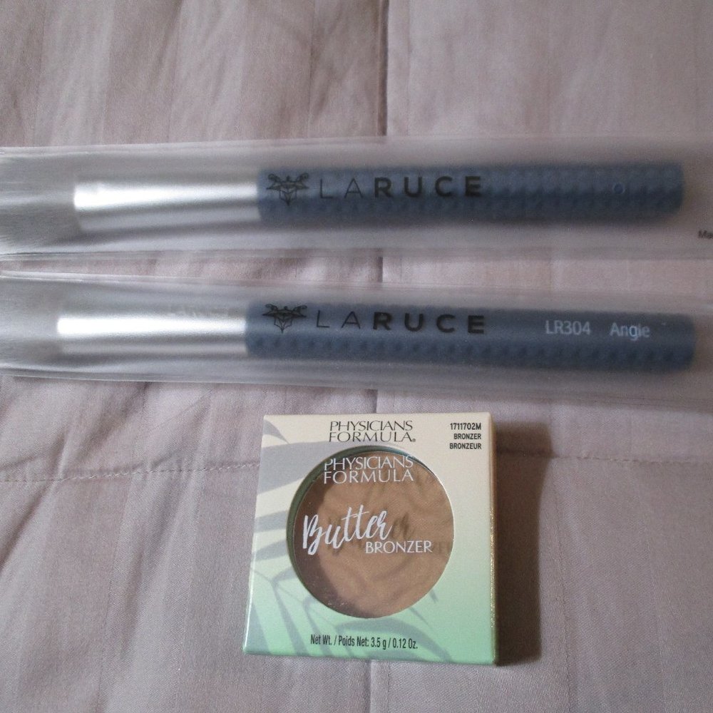 Lot of Laruce Makeup Brushes Physicians Formula Butter Bronzer NEW